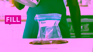 Ziploc Ziploc Bags with Stay Open Design Sauce Monadic Ad Commercial Brand Imagery Photoshoot 1