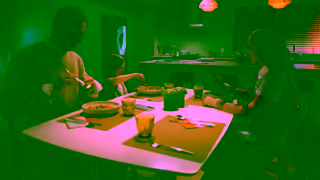 Samsung Solve dinner with the Samsung Bespoke Refrigerator with AI Family Hub Ad Commercial Brand Imagery Photoshoot 2