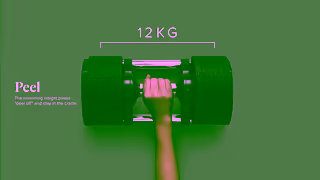 SMRTFT SMRTFT Adjustable dumbbells the best in the world Ad Commercial Brand Imagery Photoshoot 1