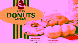 Tim Hortons Tim Hortons Tims Retro Donuts Ad Commercial Brand Imagery Photoshoot 0