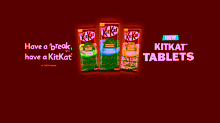 KitKat Delicious new KitKat Tablets Discover 3 exciting flavours Have a Break have a KitKat Ad Commercial Brand Imagery Photoshoot 2