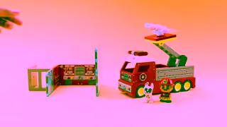 Moose Toys Tile Town I Tile Town Fire Station Truck I 20 Ad Commercial Brand Imagery Photoshoot 0