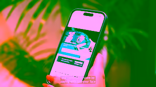 Chase Bank Future Boutique at the Miami Grand Prix JP Morgan Payments Ad Commercial Brand Imagery Photoshoot 1