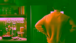 LG Electronics LG InstaView Fridge Gazing Ad Commercial Brand Imagery Photoshoot 2