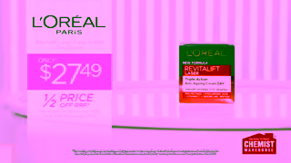 Chemist Warehouse Beauty Break LOreal Paris Revitalift Ad Commercial Brand Imagery Photoshoot 1