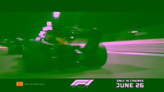 Warner Brothers F1 The Movie In cinemas June 26 Ad Commercial Brand Imagery Photoshoot 1