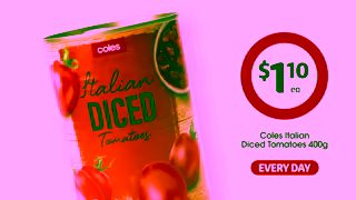Coles EDLP Coles Italian Diced Tomatoes Ad Commercial Brand Imagery Photoshoot 2