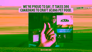ACANA Pet Food SunfreshFarms 16x9 With VO Ad Commercial Brand Imagery Photoshoot 0