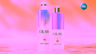Olay Try Olay Retinol Body Wash Moisturizes for visibly renewed skin Ad Commercial Brand Imagery Photoshoot 2