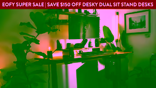 DESKY Australias 1 Desk Now 150 Off EOFY SALE Ad Commercial Brand Imagery Photoshoot 2