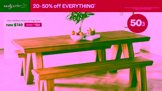 Early Settler Furniture Black Friday Sale NOW ON Ad Commercial Brand Imagery Photoshoot 1