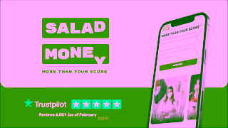 Salad Money Loans in the palm of your hand Salad Money Youre more than your score Ad Commercial Brand Imagery Photoshoot 2
