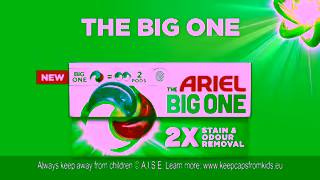 ARIEL With Ariel The Big One its one and youre done Ad Commercial Brand Imagery Photoshoot 2