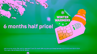 Currys iD Mobile Get up to 6 months half price on selected SIM only plans this winter at iD Mobile Ad Commercial Brand Imagery Photoshoot 0