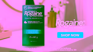 Rogaine Regrow Fuller Thicker Hair with Womens ROGAINE Ad Commercial Brand Imagery Photoshoot 2