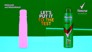 Rexona Rexona Men 72H Advanced Protection Lets put it to the test Ad Commercial Brand Imagery Photoshoot 0