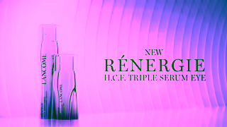 Lancome LANCME NEW RNERGIE HCF TRIPLE SERUM EYE Ad Commercial Brand Imagery Photoshoot 2
