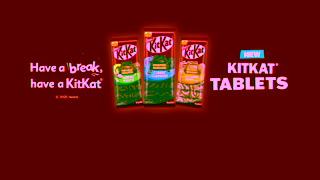 KitKat Delicious new KitKat Tablets Discover 3 exciting flavours Have a Break have a KitKat Ad Commercial Brand Imagery Photoshoot 2