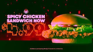 Wendy's Wendys TheHottestDeal 15s OLV 16x9 Ad Commercial Brand Imagery Photoshoot 2