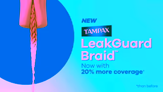 Tampax Tampax is designed with the LeakGuard Braid for built in backup Ad Commercial Brand Imagery Photoshoot 2