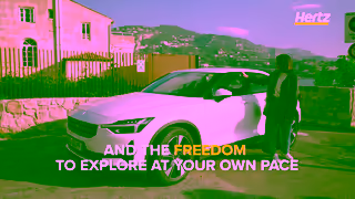 Hertz New roads New memories Hertz Lets Go 30s Ad Commercial Brand Imagery Photoshoot 1