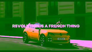 Renault Renault 5 ETech electric Ad Commercial Brand Imagery Photoshoot 1