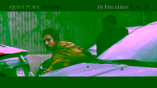 Paramount Pictures A Quiet Place Day One Scream 15 2024 Movie Lupita Nyongo Joseph Quinn Ad Commercial Brand Imagery Photoshoot 0