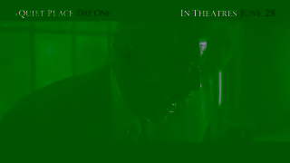 Paramount Pictures A Quiet Place Day One Scream 15 2024 Movie Lupita Nyongo Joseph Quinn Ad Commercial Brand Imagery Photoshoot 2