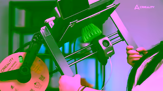 Creality Amazing This Printer Can Achieve Upside Down 3D Printing Ad Commercial Brand Imagery Photoshoot 1