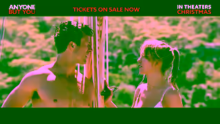 Sony Pictures ANYONE BUT YOU TRUST ME REVISED CD WIDE 15 In Theaters This Christmas Ad Commercial Brand Imagery Photoshoot 0