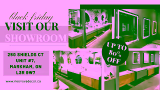 NeoNova Decor Black Friday BLOWOUT Premium Bathroom Upgrades Starting at Just 099 Up to 80 OFF Ad Commercial Brand Imagery Photoshoot 2