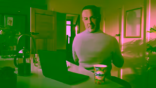 Onken Yoghurts Make Time For Onken with Paddy The Working From Home Tip Ad Commercial Brand Imagery Photoshoot 1