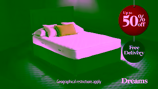 Dreams Bed Dreams Beds Big Sale Extra 10 off Ad Commercial Brand Imagery Photoshoot 1