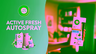AirWick Air Wick Active Fresh Autospray Air Freshener Keeps Odours Under Control Ad Commercial Brand Imagery Photoshoot 0