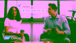 SAP Concur Manage TE in the Background Ad Commercial Brand Imagery Photoshoot 2
