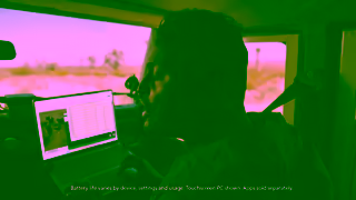 Microsoft Windows Copilot PCs Up to 22 hours of battery life Ad Commercial Brand Imagery Photoshoot 1