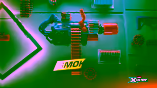 ZURU Toys Introducing the XSHOT Smoking Barrel Ad Commercial Brand Imagery Photoshoot 1