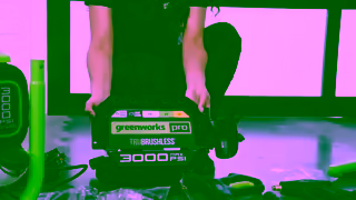 BestBuy Unboxing the Greenworks Pro Electric Pressure Washer Ad Commercial Brand Imagery Photoshoot 1
