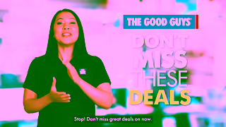The Good Guys 16x9 Dont Miss These Deals Bumper Ad Commercial Brand Imagery Photoshoot 0