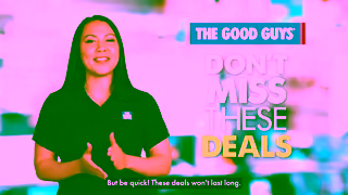 The Good Guys 16x9 Dont Miss These Deals Bumper Ad Commercial Brand Imagery Photoshoot 1