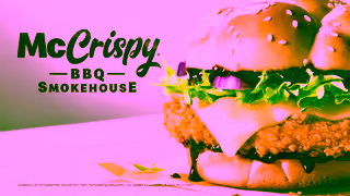 McDonalds McCrispy BBQ Smokehouse 10s Ad Commercial Brand Imagery Photoshoot 2