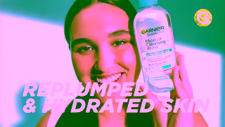 Garnier Replump hydrate skin with Garnier Hyaluronic Aloe Serum Ad Commercial Brand Imagery Photoshoot 2