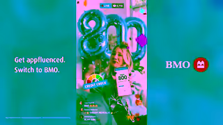 BMO Financial BMO Appfluencer Credit Reveal Party Ad Commercial Brand Imagery Photoshoot 2