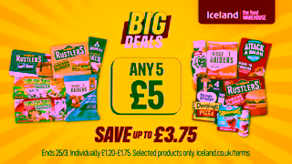 Iceland Foods BIG DEALS at Iceland The Food Warehouse Ad Commercial Brand Imagery Photoshoot 2