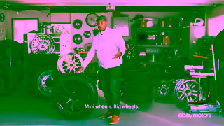 eBay All wheels all the time with the king of custom Kimatni Rawlins Ad Commercial Brand Imagery Photoshoot 1
