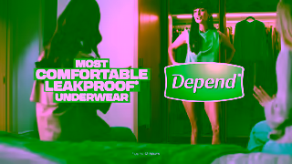 Depend Depend Real Fit Underwear you can Depend on 6 Ad Commercial Brand Imagery Photoshoot 0