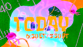 Nickelodeon Watch Super Bowl LVIII Today 630 ET 330 PT LIVE from Bikini Bottom Nickelodeon Ad Commercial Brand Imagery Photoshoot 2