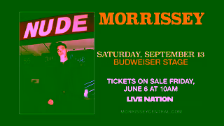 LIVE NATION Morrissey is coming to Toronto Ad Commercial Brand Imagery Photoshoot 2