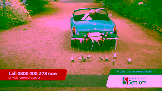 NZ Seniors Seniors Life Insurance Just Married TV Commercial 30 Seconds Ad Commercial Brand Imagery Photoshoot 2