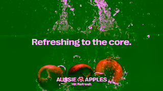 Aussie Apples Aussie Apples Hit Refresh  Refreshing to the core Ad Commercial Brand Imagery Photoshoot 2